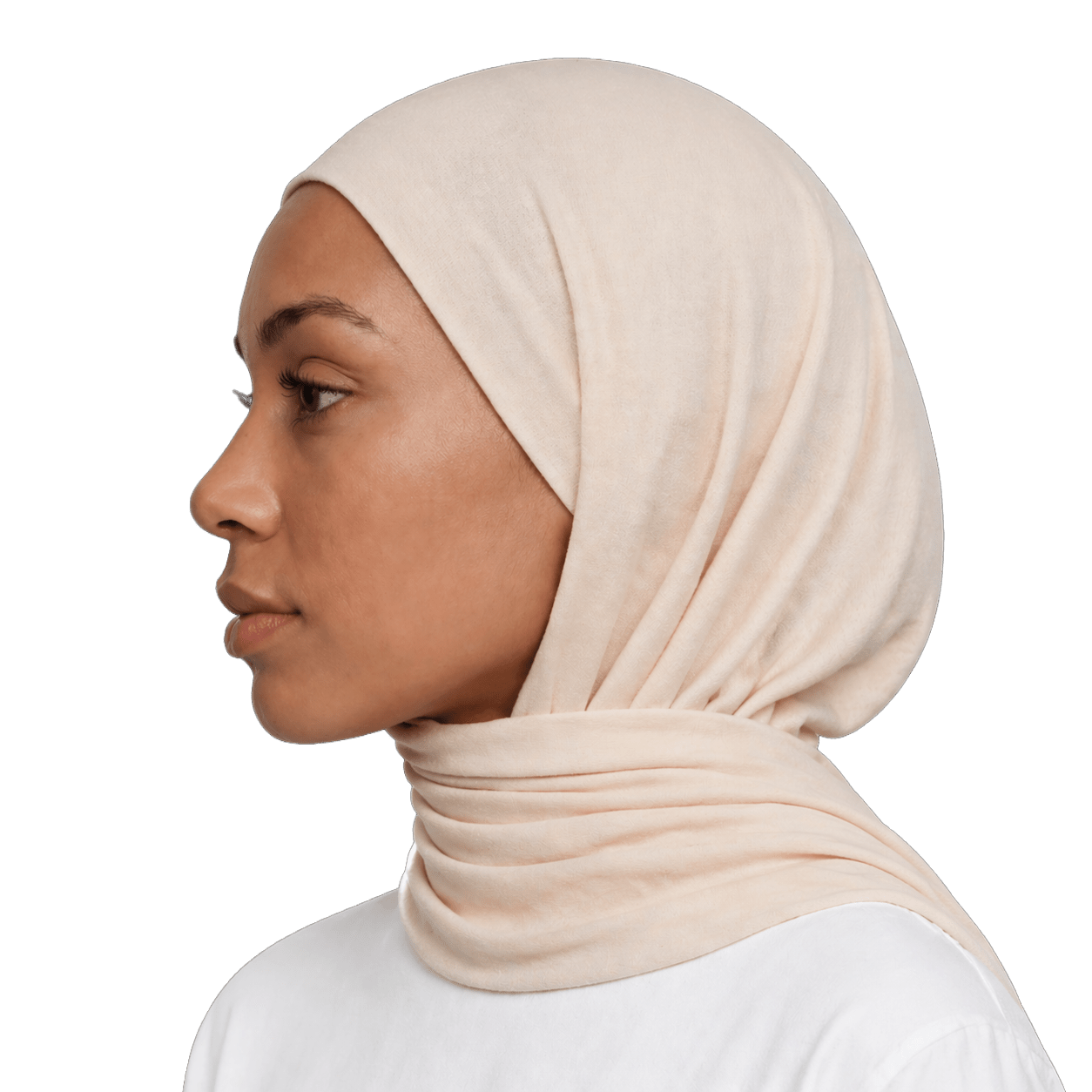 Beige Cotton Scarf