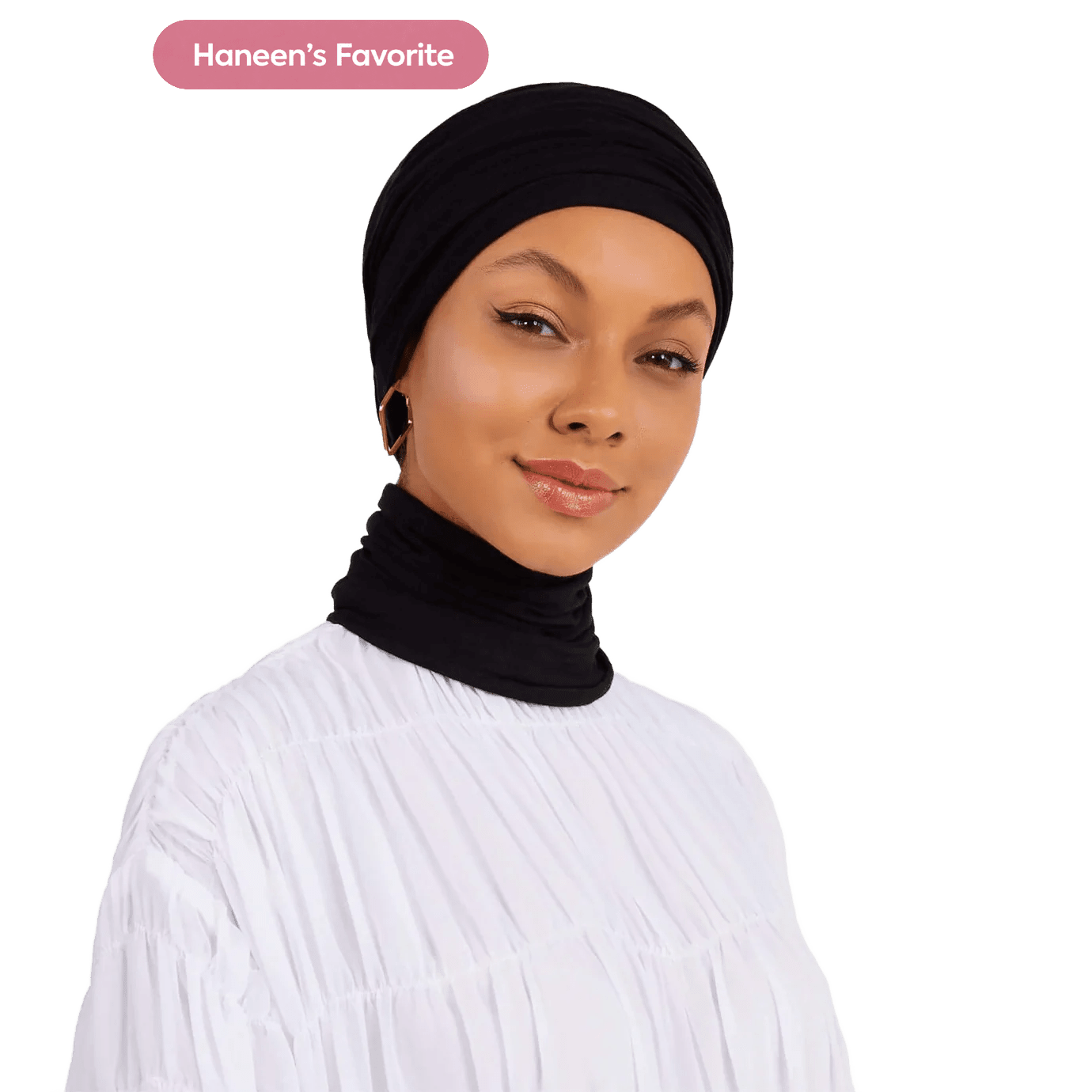 توربان قطن لون أسود