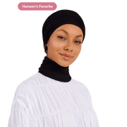 توربان قطن لون أسود