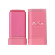 Pink blush stick with 'Haneen' branding on a white background