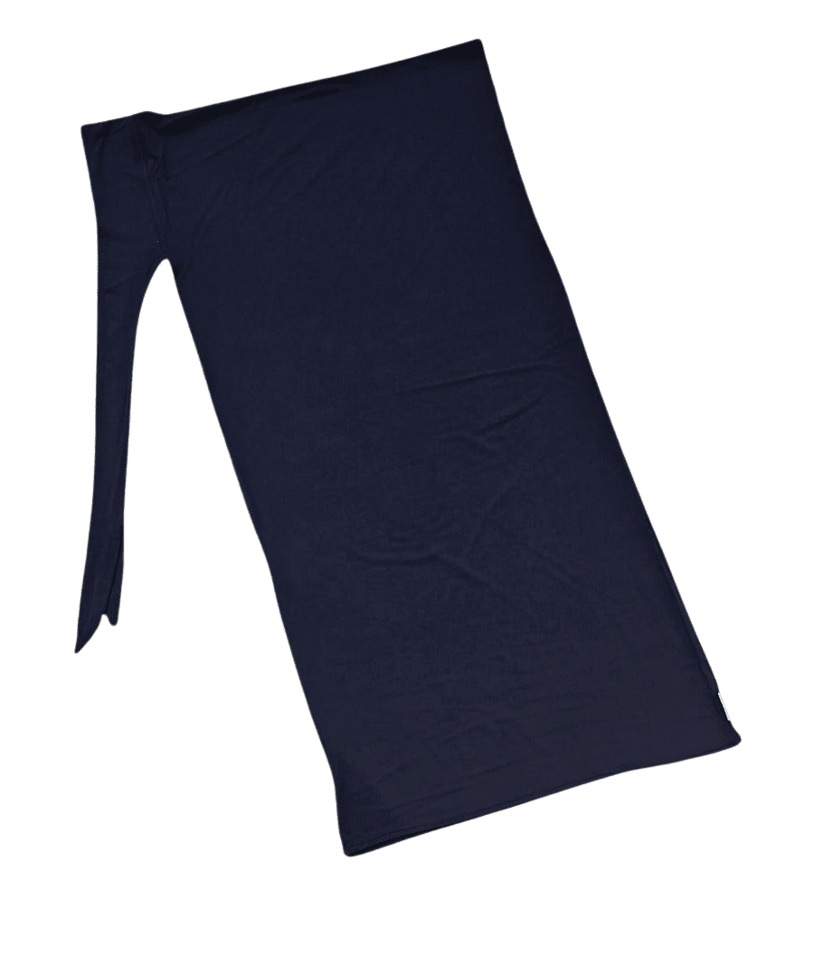 Navy Blue Cotton Scarf