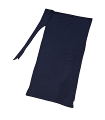 Navy Blue Cotton Scarf