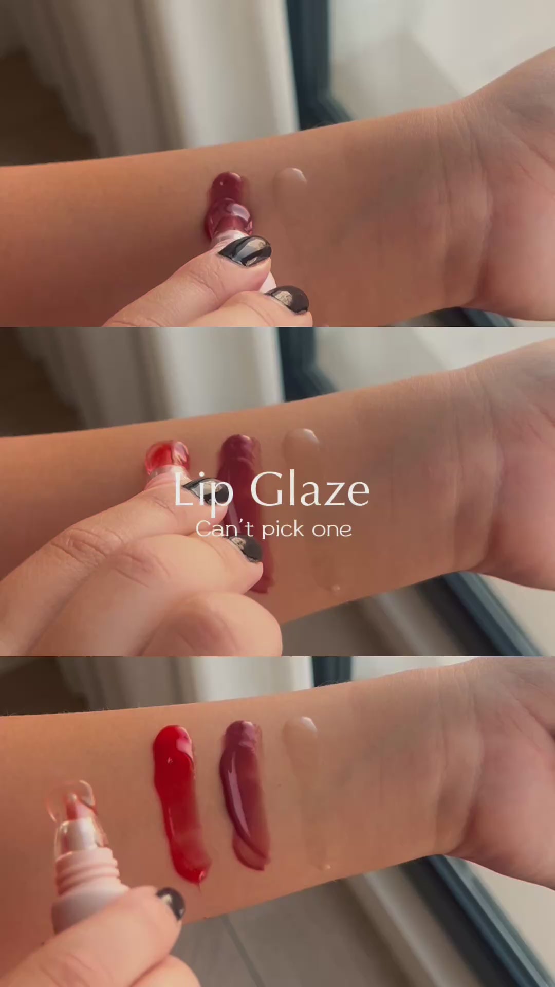 Load video: Lip Glaze - Berry Bloom