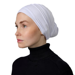 Signature Snow white Cotton Turban